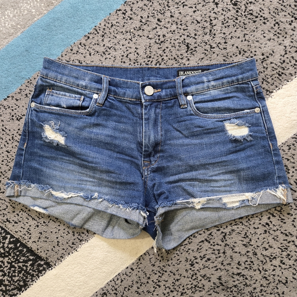 Blank Nyc The Fulton Roll Up Short,  Size 27, EUC